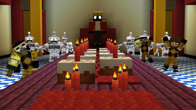 Screenshot of the Minecraft Bedrock Marketplace product Backrooms+ created by Builders Horizon.