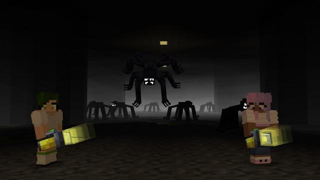 Screenshot of the Minecraft Bedrock Marketplace product Backrooms created by Builders Horizon.