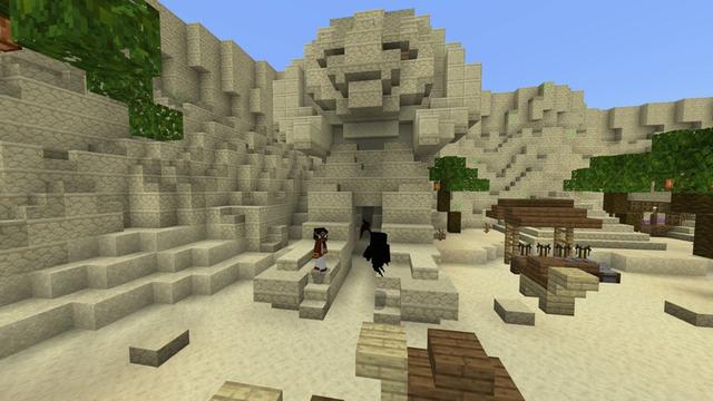 Screenshot of the Minecraft Bedrock Marketplace product Blind & Sneak - Biomes created by Builders Horizon.