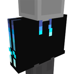 Thumbnail of the Minecraft Bedrock Marketplace product Blue Fade Hoodie created by Builders Horizon.