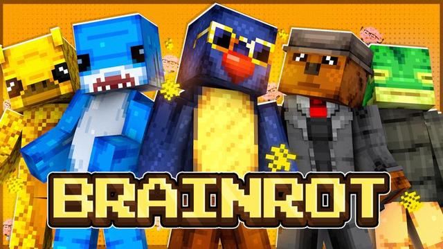 Thumbnail of the Minecraft Bedrock Marketplace product Brain Rot created by Builders Horizon.