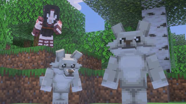 Screenshot of the Minecraft Bedrock Marketplace product Build a Pet Add-On created by Builders Horizon.