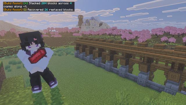 Screenshot of the Minecraft Bedrock Marketplace product Build Assist created by Builders Horizon.