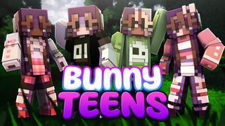 Thumbnail of the Minecraft Bedrock Marketplace product Bunny Teens created by Builders Horizon.