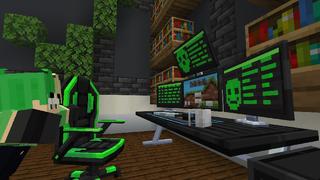 Screenshot of the Minecraft Bedrock Marketplace product Captive Hackers created by Builders Horizon.
