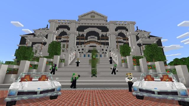 Screenshot of the Minecraft Bedrock Marketplace product Captive Hackers created by Builders Horizon.