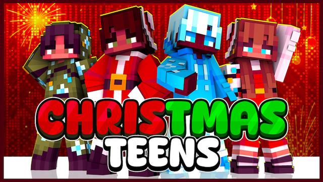 Thumbnail of the Minecraft Bedrock Marketplace product Christmas Teens created by Builders Horizon.