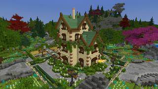 Screenshot of the Minecraft Bedrock Marketplace product Cottagecore! created by Builders Horizon.