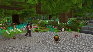 Screenshot of the Minecraft Bedrock Marketplace product Cottagecore! created by Builders Horizon.