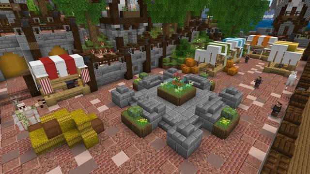 Screenshot of the Minecraft Bedrock Marketplace product Destiny Island created by Builders Horizon.