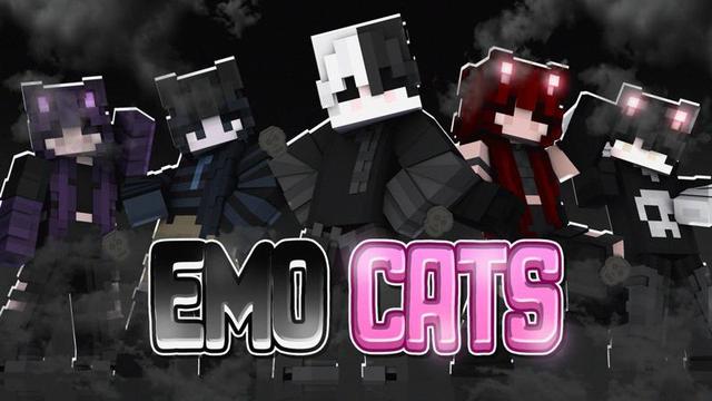 Thumbnail of the Minecraft Bedrock Marketplace product Emo Cats created by Builders Horizon.