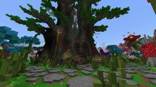 Screenshot of the Minecraft Bedrock Marketplace product Enchanted Forest Minigame created by Builders Horizon.