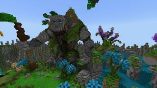 Screenshot of the Minecraft Bedrock Marketplace product Enchanted Forest Minigame created by Builders Horizon.