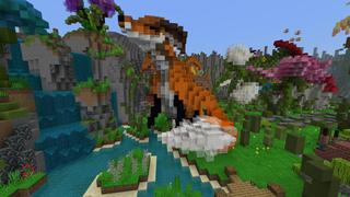 Screenshot of the Minecraft Bedrock Marketplace product Enchanted Forest Minigame created by Builders Horizon.