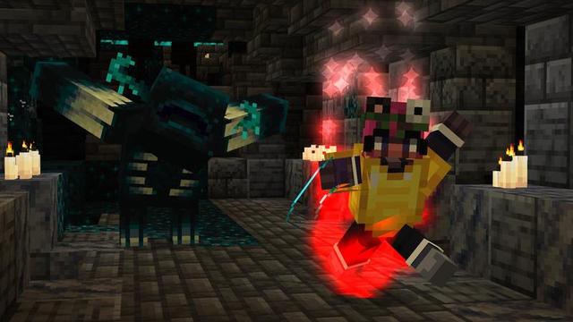 Screenshot of the Minecraft Bedrock Marketplace product ENCHANTS Add-On created by Builders Horizon.