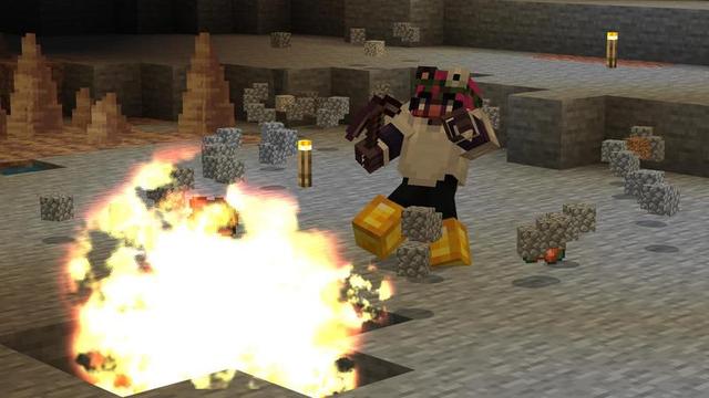 Screenshot of the Minecraft Bedrock Marketplace product ENCHANTS Add-On created by Builders Horizon.