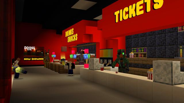 Screenshot of the Minecraft Bedrock Marketplace product Five Nights created by Builders Horizon.