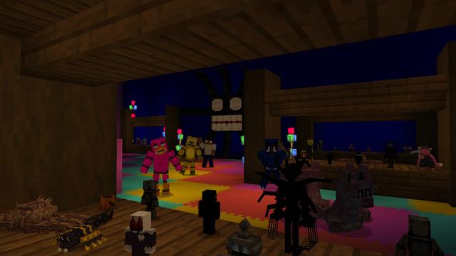 Screenshot of the Minecraft Bedrock Marketplace product Five Nights created by Builders Horizon.