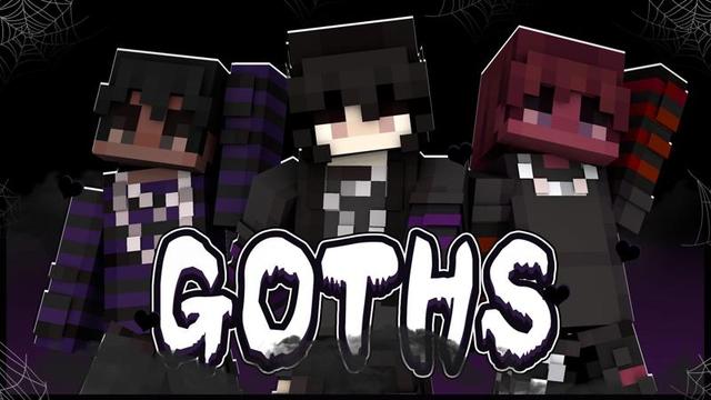 Thumbnail of the Minecraft Bedrock Marketplace product Goths created by Builders Horizon.