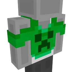 Thumbnail of the Minecraft Bedrock Marketplace product Green Creeper Crop Top created by Builders Horizon.