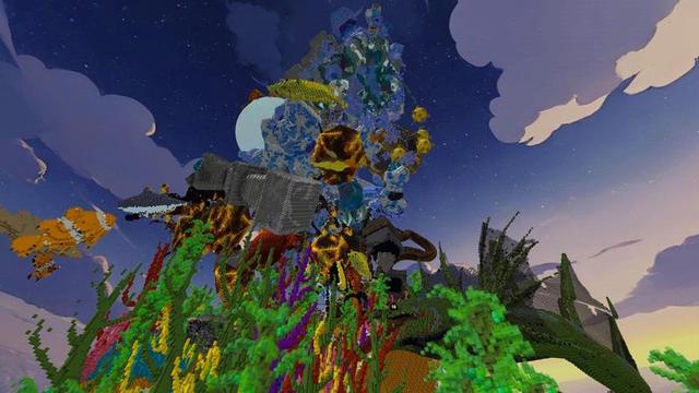 Screenshot of the Minecraft Bedrock Marketplace product Hardcore Parkour created by Builders Horizon.