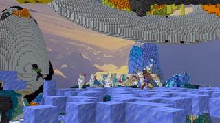 Screenshot of the Minecraft Bedrock Marketplace product Hardcore Parkour created by Builders Horizon.