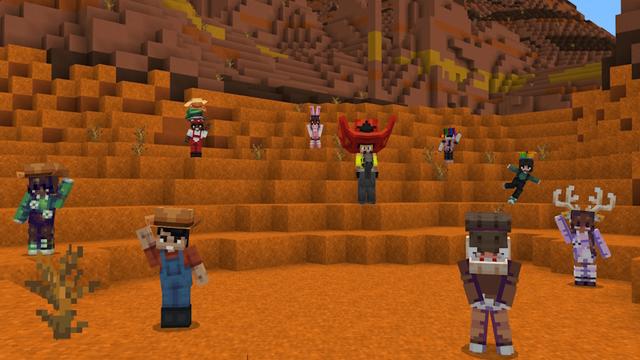 Screenshot of the Minecraft Bedrock Marketplace product Hats created by Builders Horizon.