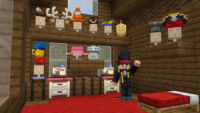 Screenshot of the Minecraft Bedrock Marketplace product Hats created by Builders Horizon.