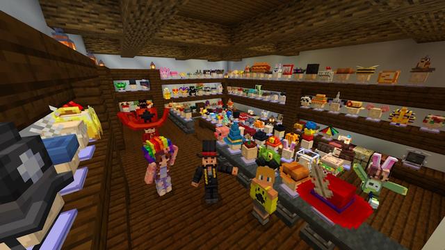 Screenshot of the Minecraft Bedrock Marketplace product Hats created by Builders Horizon.