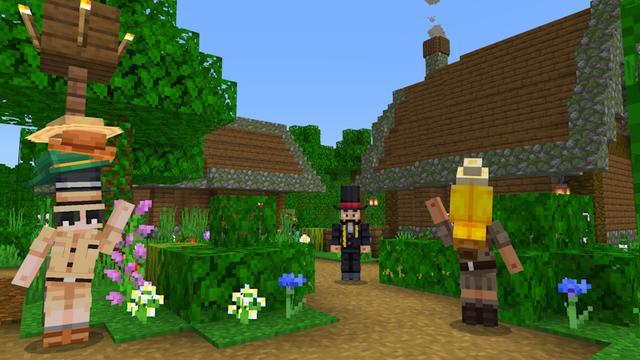 Screenshot of the Minecraft Bedrock Marketplace product Hats created by Builders Horizon.