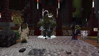Screenshot of the Minecraft Bedrock Marketplace product Horror Add-On created by Builders Horizon.