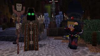 Screenshot of the Minecraft Bedrock Marketplace product Horror Add-On created by Builders Horizon.