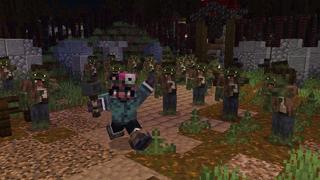Screenshot of the Minecraft Bedrock Marketplace product Horror Add-On created by Builders Horizon.