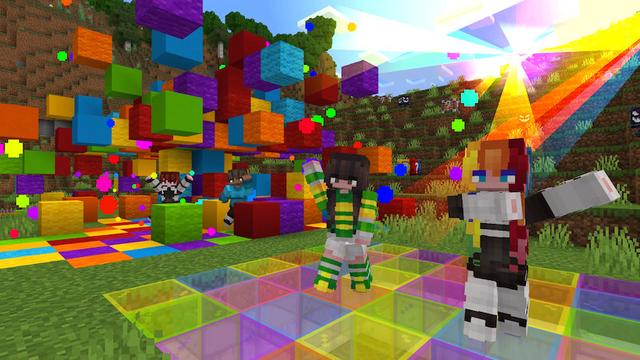 Screenshot of the Minecraft Bedrock Marketplace product LUCKY BLOCKS created by Builders Horizon.