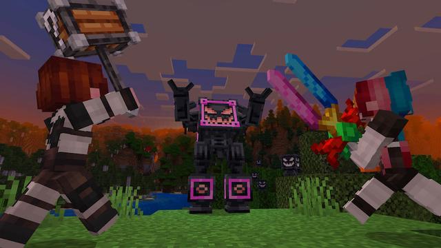 Screenshot of the Minecraft Bedrock Marketplace product LUCKY BLOCKS created by Builders Horizon.