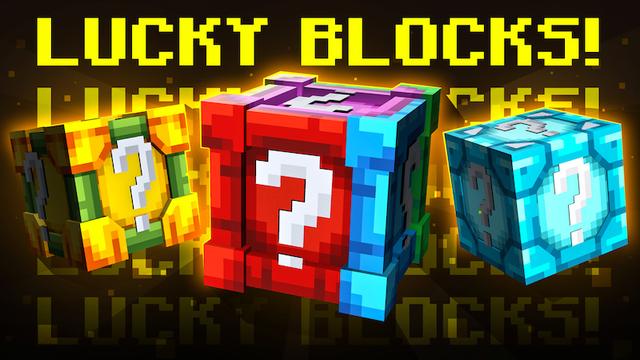 Thumbnail of the Minecraft Bedrock Marketplace product LUCKY BLOCKS created by Builders Horizon.