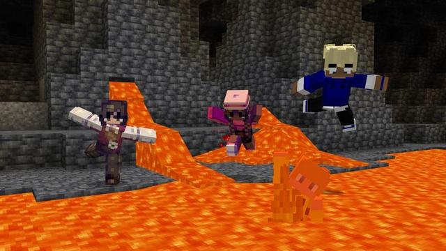 Screenshot of the Minecraft Bedrock Marketplace product Meme Olympics created by Builders Horizon.