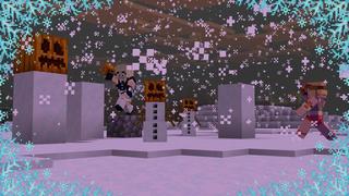 Screenshot of the Minecraft Bedrock Marketplace product Meme Olympics created by Builders Horizon.