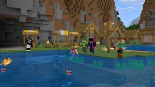 Screenshot of the Minecraft Bedrock Marketplace product Meme Olympics created by Builders Horizon.
