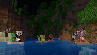 Screenshot of the Minecraft Bedrock Marketplace product Meme Olympics created by Builders Horizon.