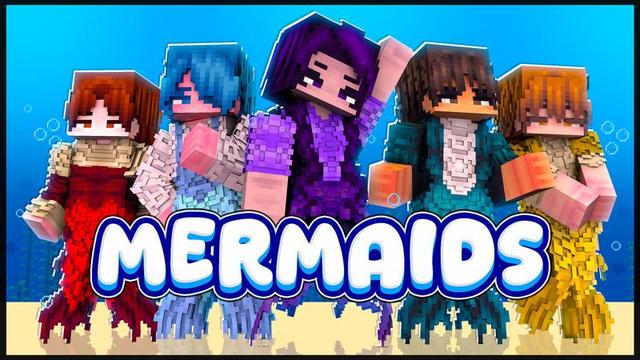 Thumbnail of the Minecraft Bedrock Marketplace product Mermaids! created by Builders Horizon.