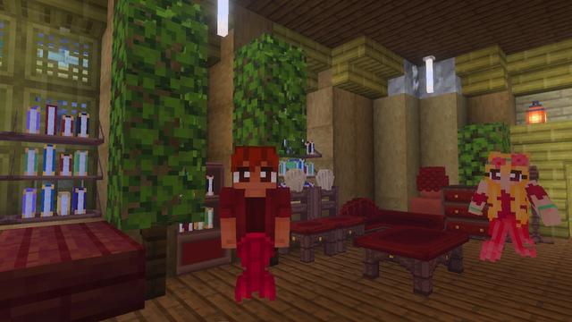 Screenshot of the Minecraft Bedrock Marketplace product Mermaids created by Builders Horizon.