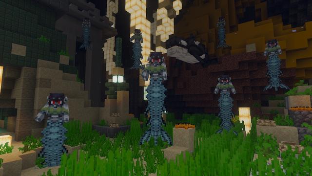 Screenshot of the Minecraft Bedrock Marketplace product Mermaids created by Builders Horizon.