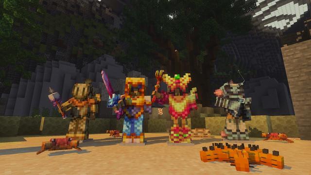 Screenshot of the Minecraft Bedrock Marketplace product Mermaids created by Builders Horizon.