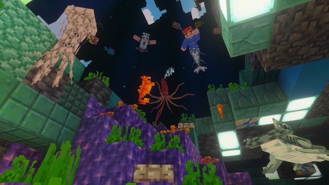 Screenshot of the Minecraft Bedrock Marketplace product Mermaids created by Builders Horizon.