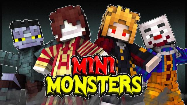 Thumbnail of the Minecraft Bedrock Marketplace product Mini Monsters created by Builders Horizon.