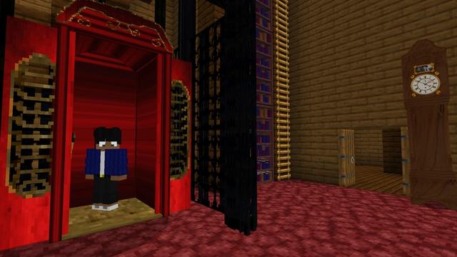 Screenshot of the Minecraft Bedrock Marketplace product Motel Fear created by Builders Horizon.