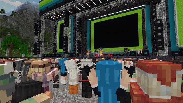 Screenshot of the Minecraft Bedrock Marketplace product MUSIC created by Builders Horizon.