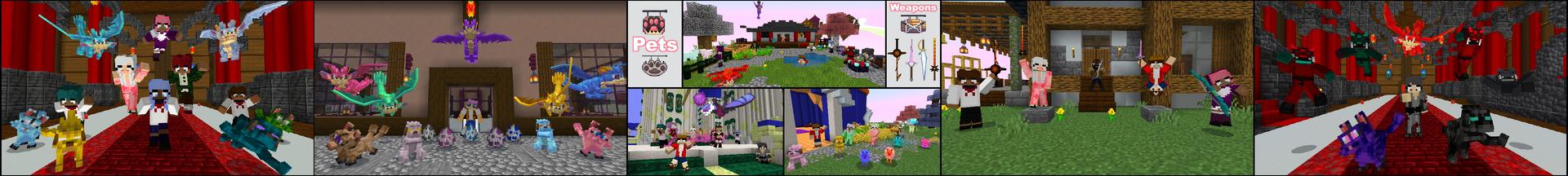 Panorama of the Minecraft Bedrock Marketplace product One Block Anime created by Builders Horizon.