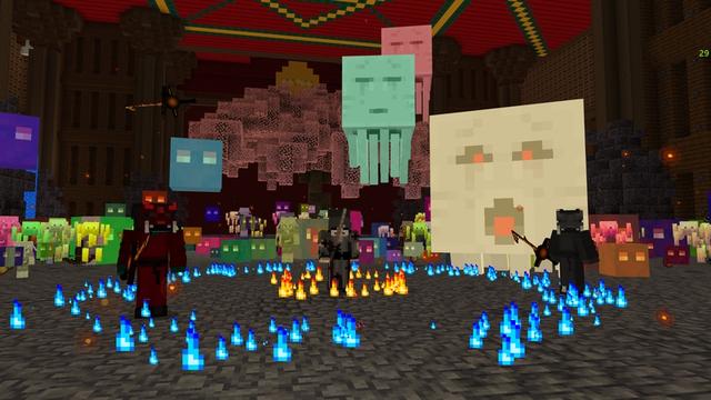 Screenshot of the Minecraft Bedrock Marketplace product One Block Anime created by Builders Horizon.